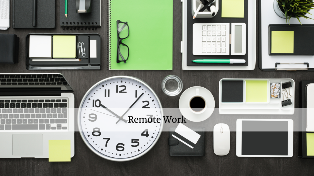 Remote work and Sustained Productivity